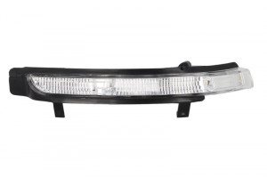 Semnalizator oglinda dreapta potrivit SKODA OCTAVIA II, SUPERB II 2008-2015 - alb