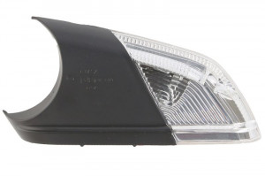 Semnalizator Stanga (alb) potrivit SKODA OCTAVIA II; VW POLO, POLO IV 1.2-2.0D 10.01-06.13 02.04-06.13 - Img 1