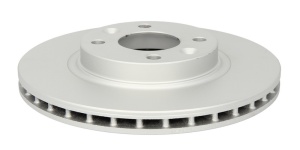 Set discuri frana (2 buc.) Fata Dreapta/Stanga potrivit CITROEN JUMPY III; DACIA LOGAN II, LOGAN MCV II, SANDERO II; RENAULT CLIO IV, LOGAN I, LOGAN II, LOGAN/STEPWAY II 0.9-1.6D 06.11- - Img 1