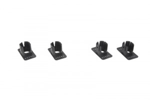 Set montare senzori parcare Spate 4 buc, plastic potrivit ABARTH GRANDE PUNTO; FIAT GRANDE PUNTO dupa 2005 2005-2009