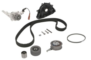 Set pompa apa + curea dintata potrivit AUDI A3, A4 ALLROAD B9, A4 B9, A5, A6 ALLROAD C8, A6 C8, A7, Q2, Q3, Q5; CUPRA FORMENTOR; SEAT ATECA, LEON, LEON SPORTSTOURER, TARRACO 2.0D/2.0DH 11.14- - Img 1