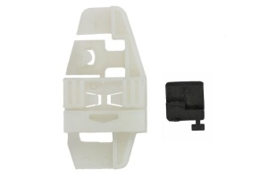 Set reparat macara geam fata dreapta potrivit CITROEN C3 I, XSARA; RENAULT CLIO III, GRAND SCENIC II, MEGANE II, MODUS, SCENIC II dupa 1997 - (1 alunecare)