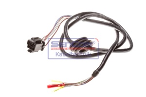 Set reparatie cabluri capac portbagaj (1100mm, numar pini: 5, cu capac; fara blocare centrala a usii) potrivit AUDI 80 B3 1.4-2.3 06.86- - Img 3