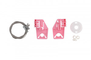 Set reparatie macara geam dreapta potrivit SKODA OCTAVIA II 2004-2013 - (set)