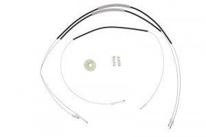 Set reparatie macara geam dreapta potrivit VW MULTIVAN T6, TRANSPORTER T5, TRANSPORTER T6 dupa 2003 - (set, electric)