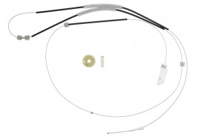 Set reparatie macara geam Fata Dreapta potrivit AUDI TT 2006-2014 - (Cabluri)