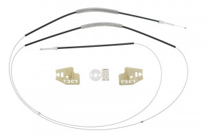 Set reparatie macara geam stanga/dreapta potrivit BMW 3 (E46) 1997-2005 - (set, electric)