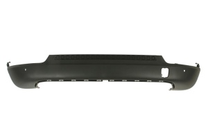 Spoiler bara spate inferior cu locas senzori parcare, gri inchis, certificata potrivit JEEP COMPASS II SUV 2016-2022