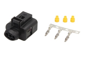 Stecher, numar pini: 3, Kit reparare, potrivit AUDI; SEAT; SKODA; VW potrivit AUDI A3, A4 B5, A6 C6; SEAT IBIZA III; SKODA OCTAVIA I, OCTAVIA II; VW GOLF IV 09.90-08.12 - Img 2