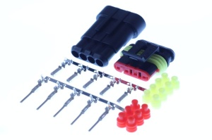 Stecher, numar pini: 4, Kit reparare, potrivit AUDI; BMW; DAF; IVECO; MAN; MB; MERCEDES; RVI; SEAT; SKODA; VOLVO; VW - Img 4