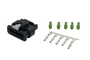 Stecher, numar pini: 5, Kit reparare, potrivit AUDI; SEAT; SKODA; VW - Img 2