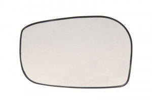 Sticla oglinda dreapta potrivit TOYOTA AVENSIS, AVENSIS VERSO 2003-2006 - incalzita, crom