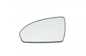 Sticla oglinda exterioara Stanga potrivit SMART FORTWO 2007-2012 - (convexa, crom)