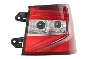 Stop spate dreapta (exterior, LED, culoare sticla rosu) potrivit SKODA SUPERB III 03.15-05.19 - Img 1