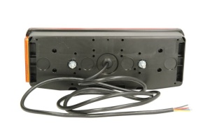Stop spate dreapta (LED, 12/24V, cu intermitent, cu lumina de ceata, lumina de marșarier, cu lumina stop, lumini parcare, reflector triunghiular, lumina laterala) - Img 3