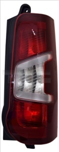 Stop spate dreapta potrivit Citroen BERLINGO III; Opel COMBO E; Peugeot PARTNER III, RIFTER; Toyota PROACE CITY 2D 2018-2023 - P21/5W/P21W/PY21W, hayon dublu, P21/5W / P21W / PY21W - Img 2
