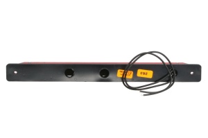Stop spate stanga/dreapta (LED, 12/24V, cu stop, fara proiector, lungime cablu: 0,25m, 254x23x27) - Img 2