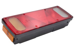 Stop spate stanga EASYCONN I (C5W/P21W/R5W, cu intermitent, cu lumina de ceata, lumina de marșarier, cu lumina stop, lumini parcare, lumina laterala) potrivit KRONE; SCHMITZ - Img 3