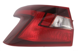 Stop spate Stanga (exterior, P21/5W/P21W, culoare semnalizator transparent, culoare sticla rosu) potrivit HYUNDAI i20 III BI3 dupa 2020