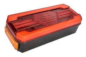 Stop spate stanga (LED, 12/24V, cu intermitent, cu far ceață, lumina de marșarier, cu stop, lumină de parcare, reflector lungime cablu: 2m) - Img 3