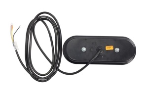 Stop spate stanga (LED, 12/24V, cu intermitent, cu lumina stop, lumini parcare, fara reflector) - Img 2
