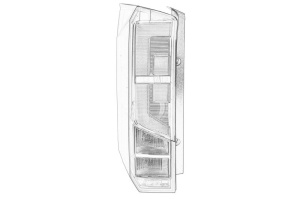 Stop spate Stanga (P21W/PY21W) potrivit VW CRAFTER dupa 2016