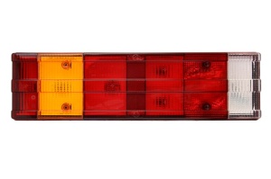 Stop spate stanga (P21W/R10W, cu iluminare placuta, conector: Bayonet 8PIN) potrivit MERCEDES ATEGO 01.98-10.04 - Img 1