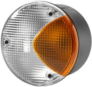 Stop stanga/dreapta (P21W, 12/24V, alb/galben, cu intermitent, lumina de marșarier) potrivit CLAAS, CATERPILLAR TH210, TH215 - Img 3