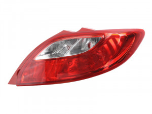 Stop tripla lampa spate dreapta potrivit MAZDA 2 HATCHBACK 2007-2015 - (Semnalizator alb, culoare sticla: rosu)