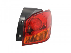 Stop tripla lampa spate dreapta potrivit MITSUBISHI ASX OFF-ROAD 2010-2016 - (LED, Semnalizator portocaliu, culoare sticla: rosu)