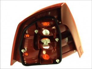 Stop tripla lampa spate dreapta potrivit SKODA OCTAVIA HATCHBACK 2004-2008 - (Semnalizator alb, culoare sticla: rosu) - Img 2