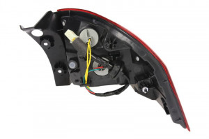 Stop tripla lampa spate stanga potrivit KIA RIO HATCHBACK 2011-2016 - ( exterior , Semnalizator alb, culoare sticla alb-rosu) - Img 2