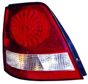 Stop tripla lampa spate stanga potrivit KIA SORENTO OFF-ROAD 2002-2009 - (Semnalizator alb, culoare sticla: rosu)