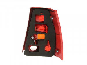 Stop tripla lampa spate stanga potrivit VW BORA, GOLF COMBI 1997-2006 - (Semnalizator alb, culoare sticla: rosu) - Img 2