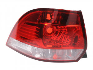 Stop tripla lampa spate stanga potrivit VW GOLF COMBI 2008-2013 - ( exterior , Semnalizator alb, culoare sticla: rosu)