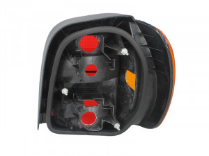 Stop tripla lampa spate stanga potrivit VW POLO HATCHBACK 1994-1999 - (Semnalizator portocaliu, culoare sticla: rosu) - Img 2