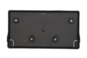 Suport numar circulatie Fata potrivit CHRYSLER PACIFICA dupa 2017 dupa 2016 - (plastic, negru) - Img 2