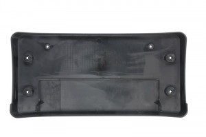 Suport numar inmatriculare potrivit BMW 1 F20, F21 2015-2019 - (pachet M, plastic, negru) - Img 2