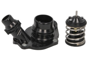Termostat lichid racire (87°C, cu carcasa) potrivit BMW 1 (F20), 1 (F21), 3 (E90), 5 (E60) 1.6D/2.0D 12.04-05.19 - Img 1
