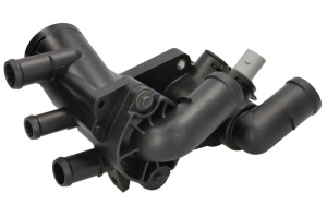 Termostat lichid racire (87°C, cu carcasa) potrivit SEAT CORDOBA, IBIZA II, IBIZA III; SKODA FABIA I; VW POLO, POLO III, POLO III CLASSIC, POLO IV, POLO/KOMBI 1.4 04.96-04.12 - Img 2