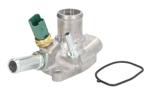 Termostat sistem racire (80°C, in carcasa) potrivit ABARTH GRANDE PUNTO; ALFA ROMEO MITO; FIAT BRAVO II, DOBLO, DOBLO CARGO, GRANDE PUNTO, LINEA; LANCIA DELTA III 1.4/1.4CNG/1.4LPG 05.07- - Img 1