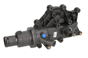 Termostat sistem racire (83°C, in carcasa, cu senzor) potrivit RENAULT CLIO III, GRAND SCENIC II, MEGANE II, MEGANE III, MODUS, SCENIC II 1.6/1.6ALK/1.6LPG 11.02- - Img 1