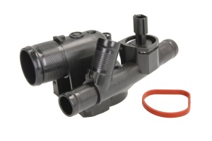 Termostat sistem racire (in carcasa) potrivit NISSAN QASHQAI I, X-TRAIL, X-TRAIL II; RENAULT ESPACE IV, GRAND SCENIC II, KOLEOS I, LAGUNA, LAGUNA II, LAGUNA III, LATITUDE 1.9D-2.5D 09.00- - Img 1
