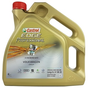 Ulei motor Castrol PROF_ 5W30 PROFESONAL LL3- VW- TITANUM FST, ACEA C3, pentru motoare pe benzina si diesel cu filtru de particule, VW 504 00/ 507 00, Porsche C30. - Img 1