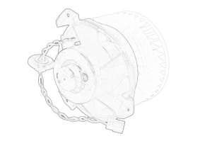 Ventilator habitaclu potrivit CHRYSLER PACIFICA, VOYAGER IV; DODGE CARAVAN, GRAND 2.4-4.0 02.00- - Img 2