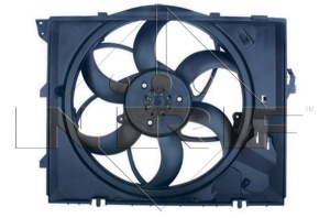 Ventilator radiator (cu carcasa) potrivit BMW 1 (E81), 1 (E82), 1 (E87), 1 (E88) 1.6/2.0 06.04-12.13 - Img 3