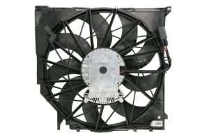 Ventilator radiator (cu carcasa) potrivit BMW 1 (E81), 1 (E82), 1 (E87), 1 (E88), 3 (E90), 3 (E91), 3 (E92), 3 (E93), X3 (E83) 2.0D-3.0D 09.03-12.13 - Img 2