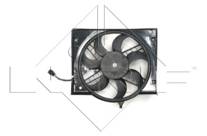 Ventilator radiator (cu carcasa) potrivit BMW 3 (E46) 2.0D 02.98-12.07 - Img 4
