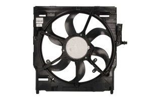Ventilator radiator (cu carcasa) potrivit BMW X5 (E70), X6 (E71, E72) 3.0 06.07-07.14 - Img 2