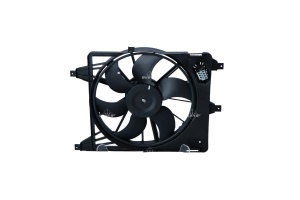 Ventilator radiator (cu carcasa) potrivit DACIA LOGAN, LOGAN EXPRESS, LOGAN MCV, SANDERO; RENAULT LOGAN I 1.0ALK-1.6LPG 09.04- - Img 1
